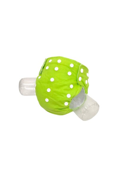 Baby YBB Yıkanabilir Bebek Bezi Cepli Neon Yeşil (3kg-12kg)