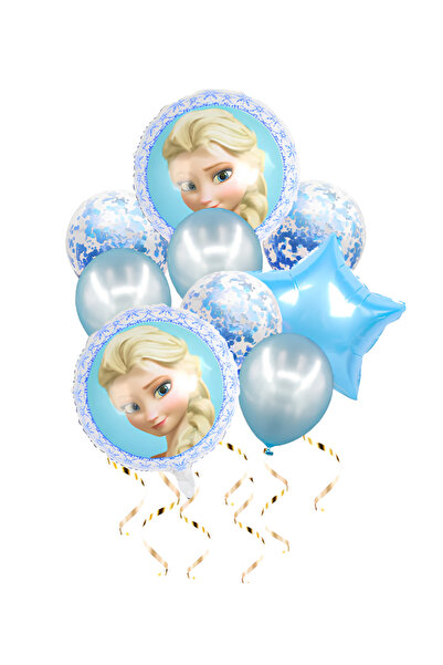 Parti Station Frozen Elsa Karlar Ülkesi Balon Seti Frozen Konsept Frozen Elsa...