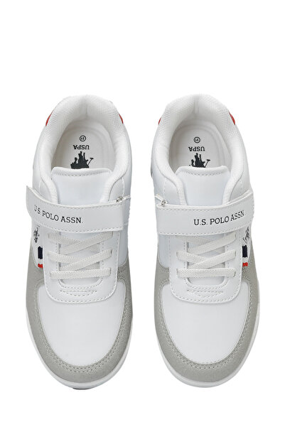 U.S. Polo Assn. CLINE 3PR Beyaz Erkek Çocuk Sneaker