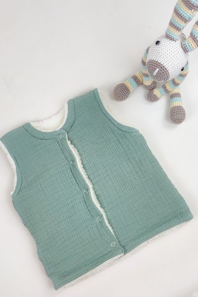 la mure baby 4 Layer Muslin & Wellsoft Baby-Child Vest