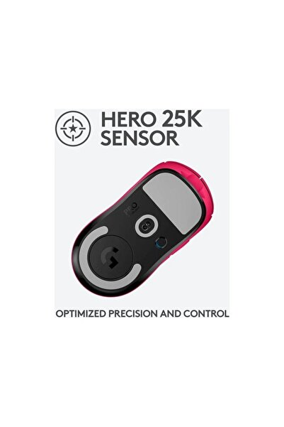 logitech Pro X Superlight Wireless Gaming Mouse - Magenta Life 1037685