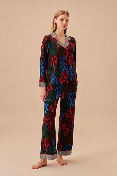 SUWEN Set pijama masculin Sylvia