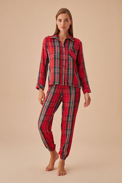 SUWEN Adelina Masculine Pajama Set