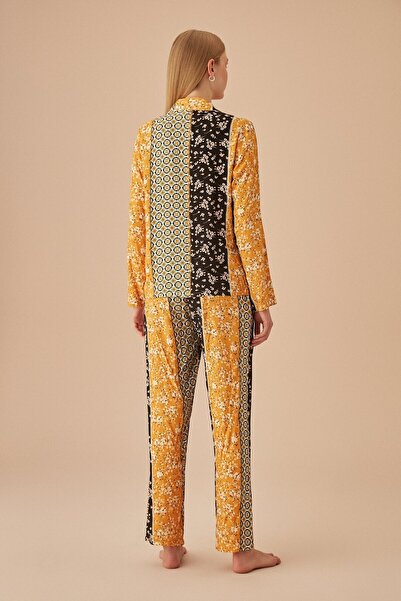 SUWEN NEW SEASON - SUWEN Patch Σετ Πιτζάμες Ανδρικής Βισκόζης