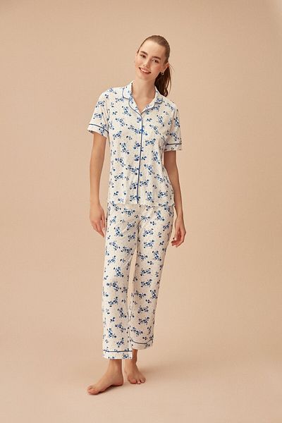 SUWEN Set pijama masculină Oma