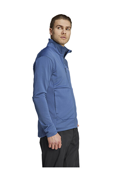 adidas Мъжки суичър от полар - черен, яка, Ib1817-Mt Lt Fl Fz Ja Won