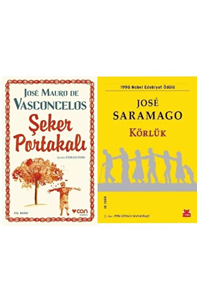 Can Yayınları Şeker Portakalı - Jose Mauro de Vasconcelos - Körlük - Jose Sar...