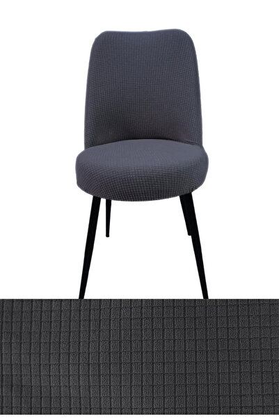 ELHOŞ Lycra Pitikare Pattern Retro Oval Chair Coversmall oval chair cover