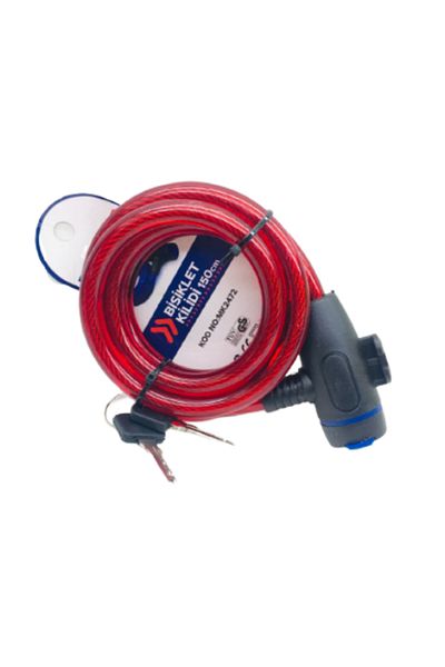 Baytec Bay-tec Mk2472 Bicycle Lock with 2 Keys 150cm