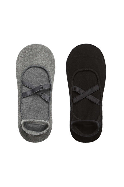 Oysho Kadın Siyah Ikili Yoga Ve Pilates Çorabı Paketi