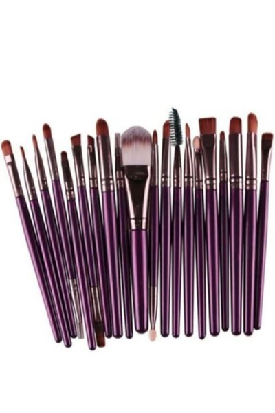 SHILOX Набір професійних м'яких пензлів для макіяжу 20 шт.