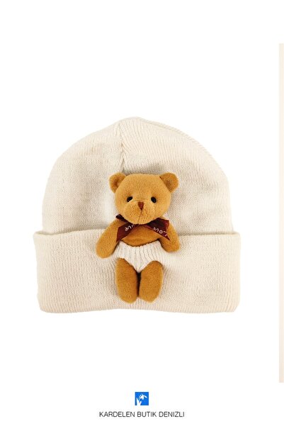 Kardelen Butik Denizli Beretă cu ursuleț pentru copii (7-12 ani)