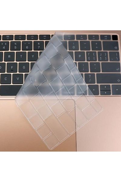 Nezih Case For Apple Macbook 13.3 Pro M1 M2 2020 2021 2022 A2338 A2686 Turkish Q Keyboard Slim Transparent Keyboard Protector