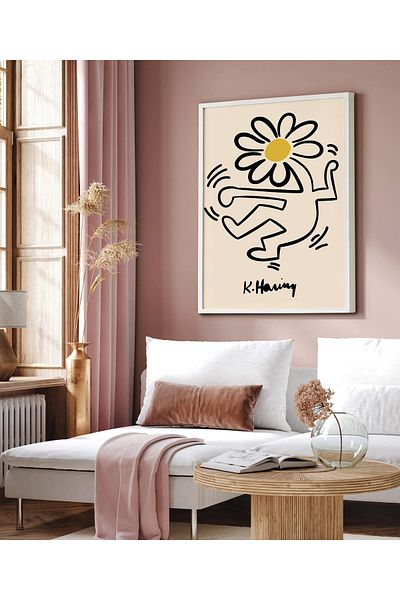 HOMEPACK Pictură unică înrămată Modern Boho Clasic Pictură poster înrămată TK/103