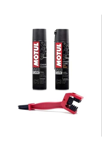 Motul C1 & MOTUL C3 ZİNCİR YAĞLAMA VE TEMİZLEME FIRÇA HEDİYELİ