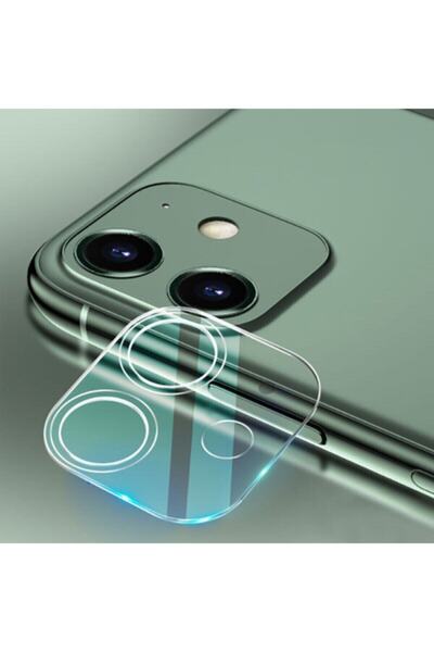 Ally Mobile Iphone 12 6.1 Full Tempered Kamera Koruyucu Kırılmaz Cam - Şeffaf