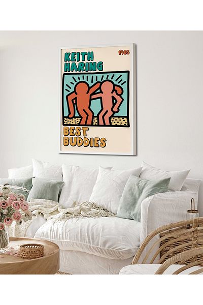 HOMEPACK Πλαίσιο Μονό Πίνακα Μοντέρνο Boho Classic Πλαίσιο Πίνακας Αφίσας TK/104