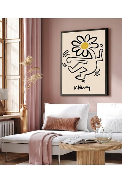 HOMEPACK Pictură unică înrămată Modern Boho Clasic Pictură poster înrămată TK/103