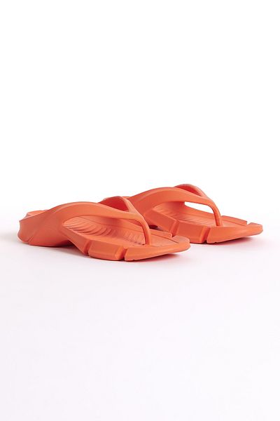 Tonny Black Women's Orange Thick Soled Flip Flop Eva Slippers