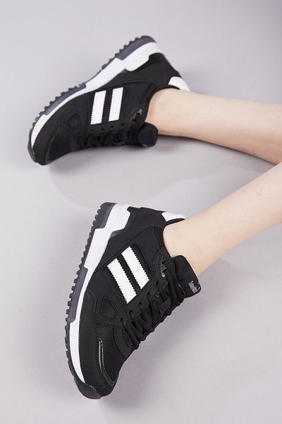 Tonny Black Unisex Black White Sports Shoes Tb282