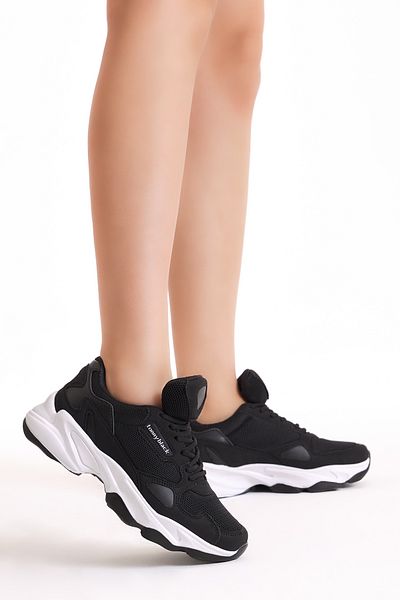 Tonny Black Unisex černá bílá sportovní obuv Zhr