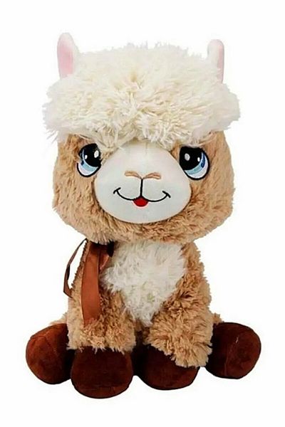 Şeker Adası Cute Large Size Plush Llama Toy Sleeping & Playmate 30 Cm Sunman Mama