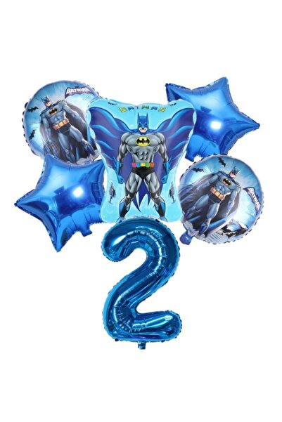 MFM Σετ μπαλόνια αλουμινόχαρτο Batman για 2 ετών 100 εκ.