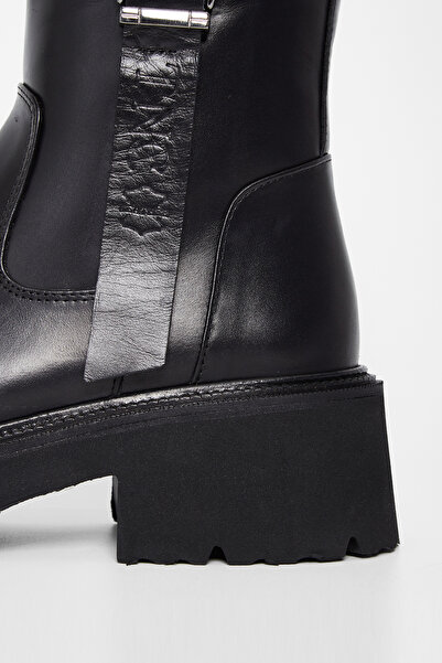 Tamer Tanca Kadın Hakiki Deri Casual Bot 33 4970 Bn Bot Sk23/24