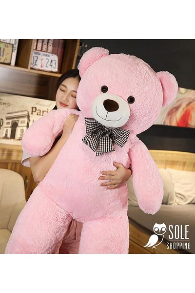 Sole 160 cm Plush Bear with Bow Tie - 100% Domestic Production with Bow Tie