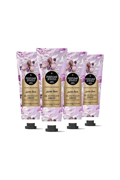 Eyüp Sabri Tuncer Pure Love 50ml Cream - Tube X 4 for Hand and Body Cutting