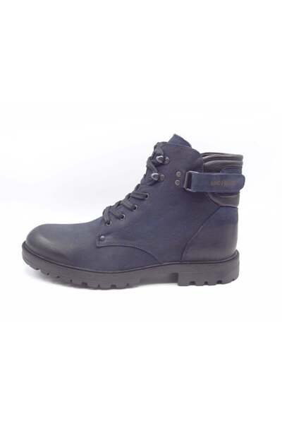 King Shoes Büyük Numara Erkek Bot Fk62268 Lacivert