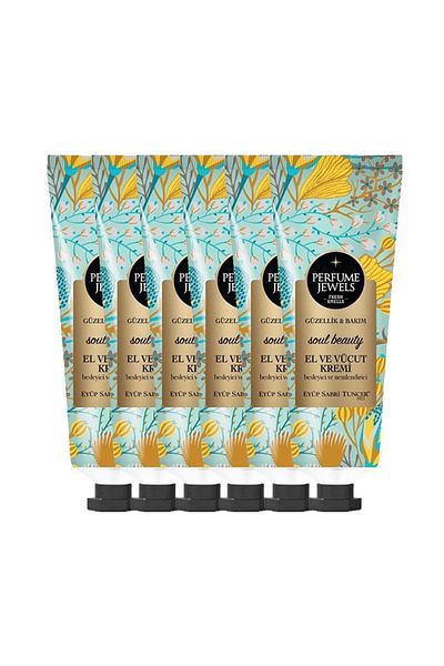 Eyüp Sabri Tuncer Perfume Jewels Soul Beauty - Hand and Body Cream 50ml x 6