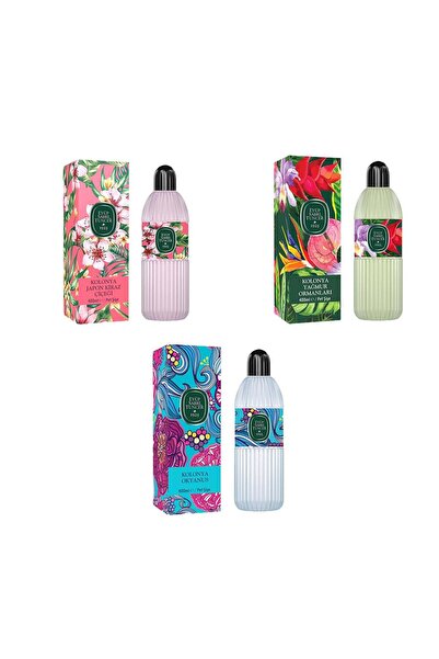 Eyüp Sabri Tuncer Kolonya Okyanus, Japon Kiraz Çiçeği Ve Yağmur Ormanları