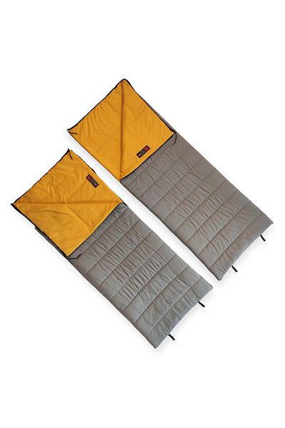 Naturecamp Era 200 Gray -5 Degree Combinable Double Pillowed Sleeping Bag