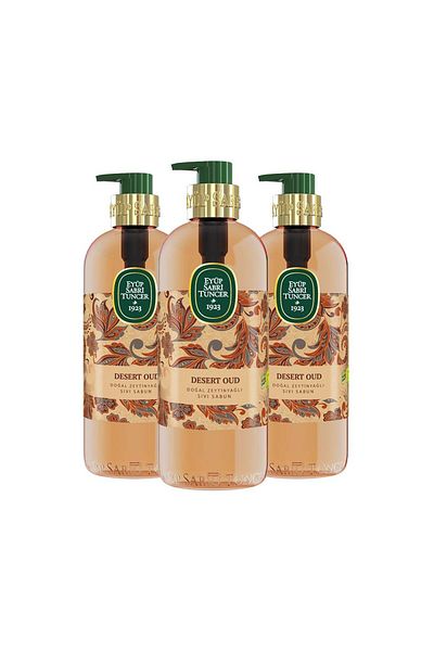 Eyüp Sabri Tuncer Desert Oud Natural Olive Oil Liquid Soap 500 ml