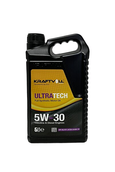 Kraftvoll UltraTech Tam Sentetik Motor Yağı 5W-30 5 Litre