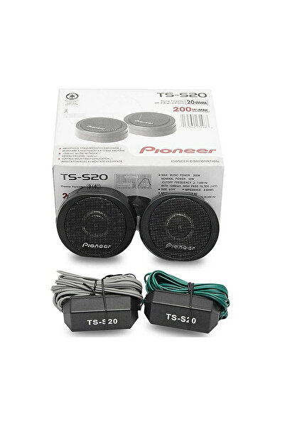 ÖZKAN TUNING AKSESUAR Pioneer Ts-s20 Dome Tweeter Oto Tiz Hoparlör
