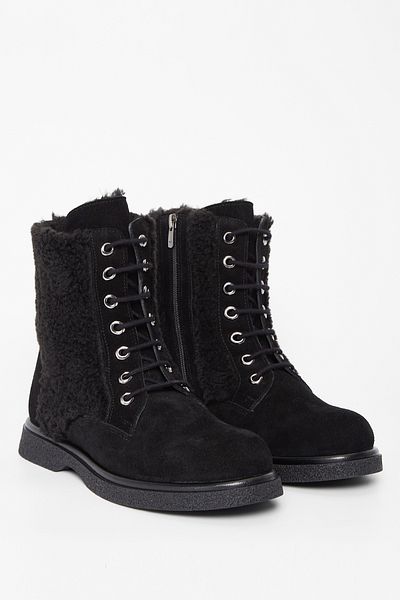 Tamer Tanca Genuine Leather Women's Boots - Casual 33 95004 Bn Boots Sk23/24