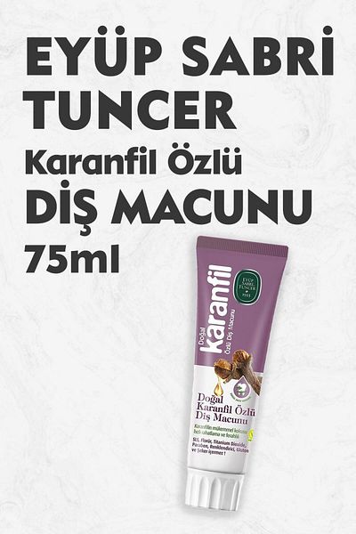 Eyüp Sabri Tuncer Clove Essence Toothpaste 75 ml