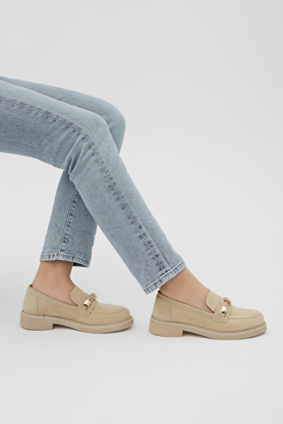 Tamer Tanca Kadın Vegan Loafer Ayakkabı 817 9503 Bn Ayk Y23