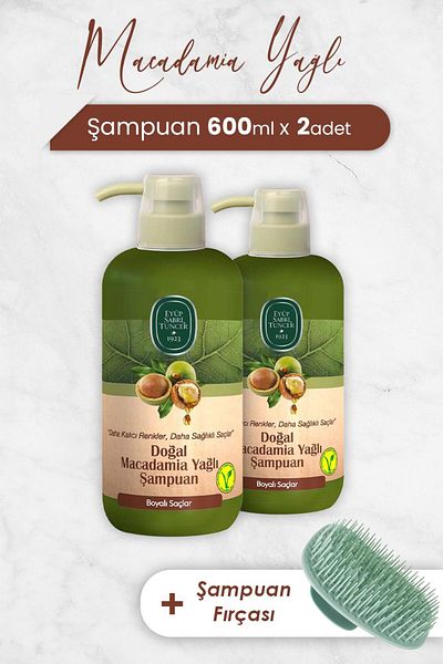 Eyüp Sabri Tuncer Macadamia Oil Shampoo - 600 ml