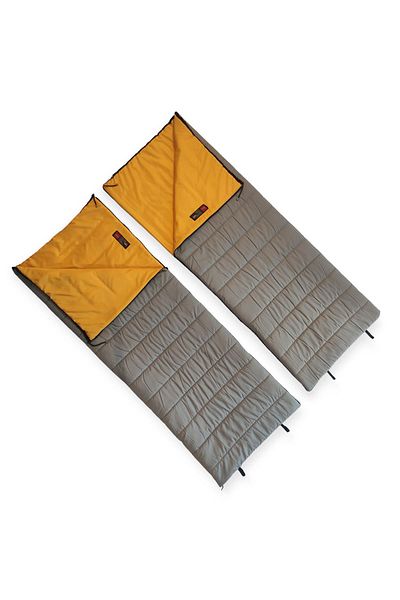 Naturecamp Elika 200 Gray -5 Degree Combinable Double Pillowed Sleeping Bag