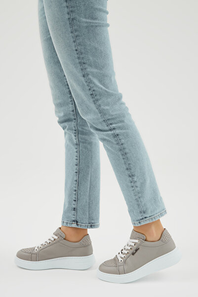 Tamer Tanca Kadın Hakiki Deri Sneakers & Spor Ayakkabı 33 30 Bn Ayk Y23
