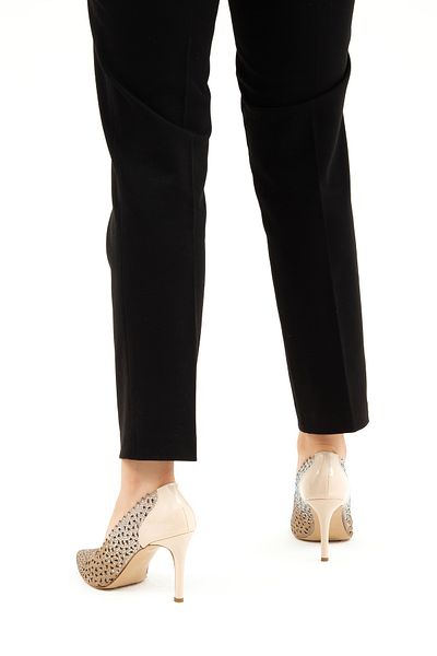 Tamer Tanca Women's Genuine Leather Evening Dress Shoes 22 8951 Bn Ayk Sk22/23
