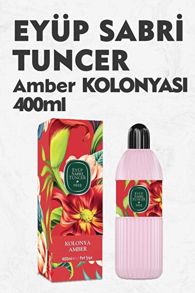 Eyüp Sabri Tuncer Amber Kolonyası Pet Şişe 400 ml