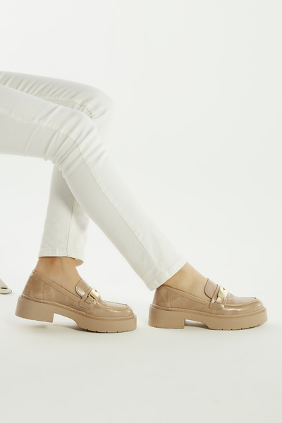 Tamer Tanca Kadın Vegan Loafer Ayakkabı 817 1981 Bn Ayk Y23