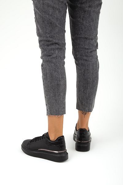 Tamer Tanca Schwarz - Vegane Sneakers & Sportschuhe für Damen 804 1997 Bn Ayk Sk22/23
