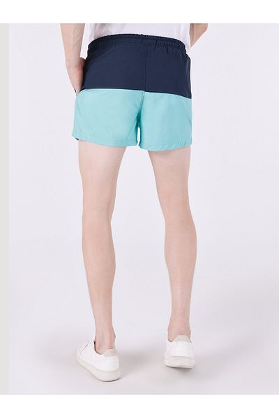 Colin's Green Slim Fit Mid Waist Men's Swim Shorts