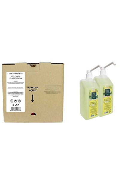 Eyüp Sabri Tuncer Klasik Limon Kolonyası 1 Lt Sprey Başlıklı 2 Adet Ve 1 Adet...