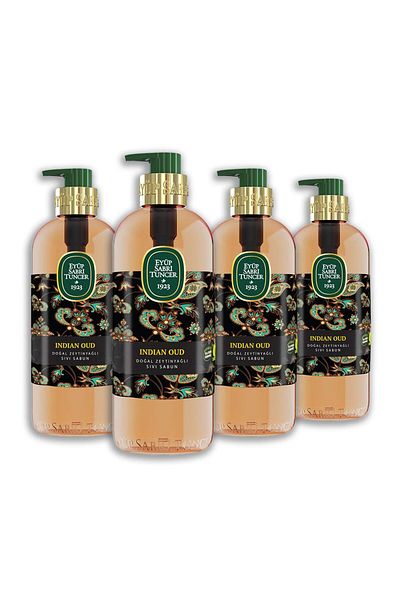 Eyüp Sabri Tuncer Indian Oud Natural Olive Oil Liquid Soap 500 ml